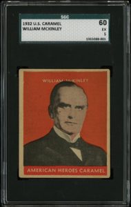 1932 U.S. Caramel Presidents McKinley