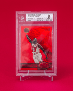 1997 Michael Jordan Metal Universe #23 (Red)