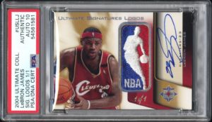 2004-05 LeBron James Upper Deck Ultimate Signatures Logos #USL-LJ