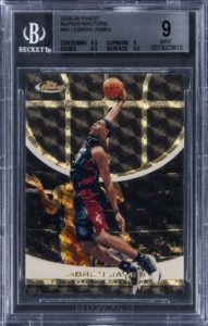 2005-06 LeBron James Topps Finest Superfractor #85